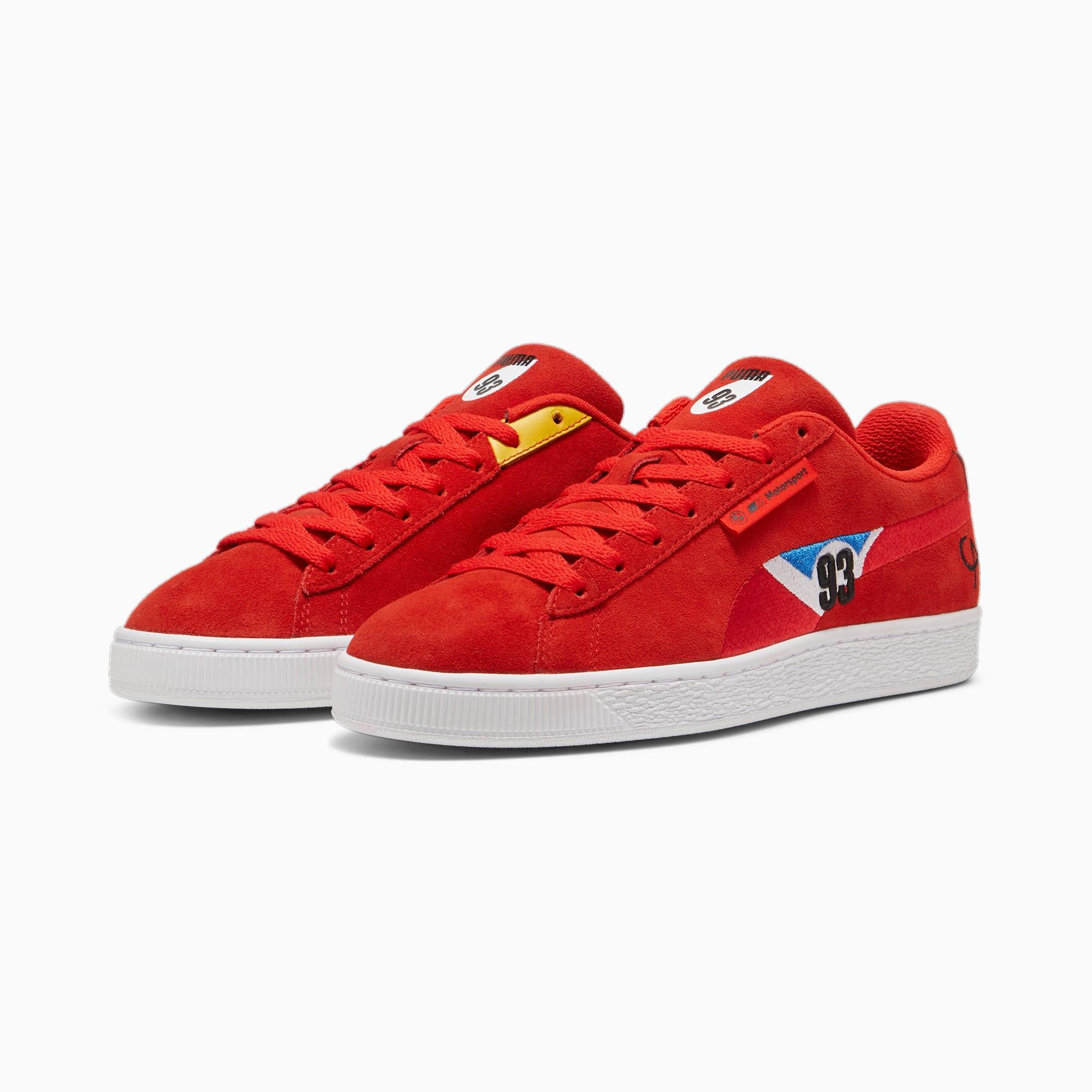 PUMA x BMW M MOTORSPORT Suede Calder Men's Sneakers Product Image