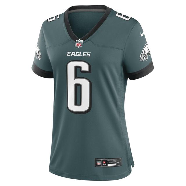 DeVonta Smith Philadelphia Eagles Women's Nike NFL Game Football Jersey Product Image