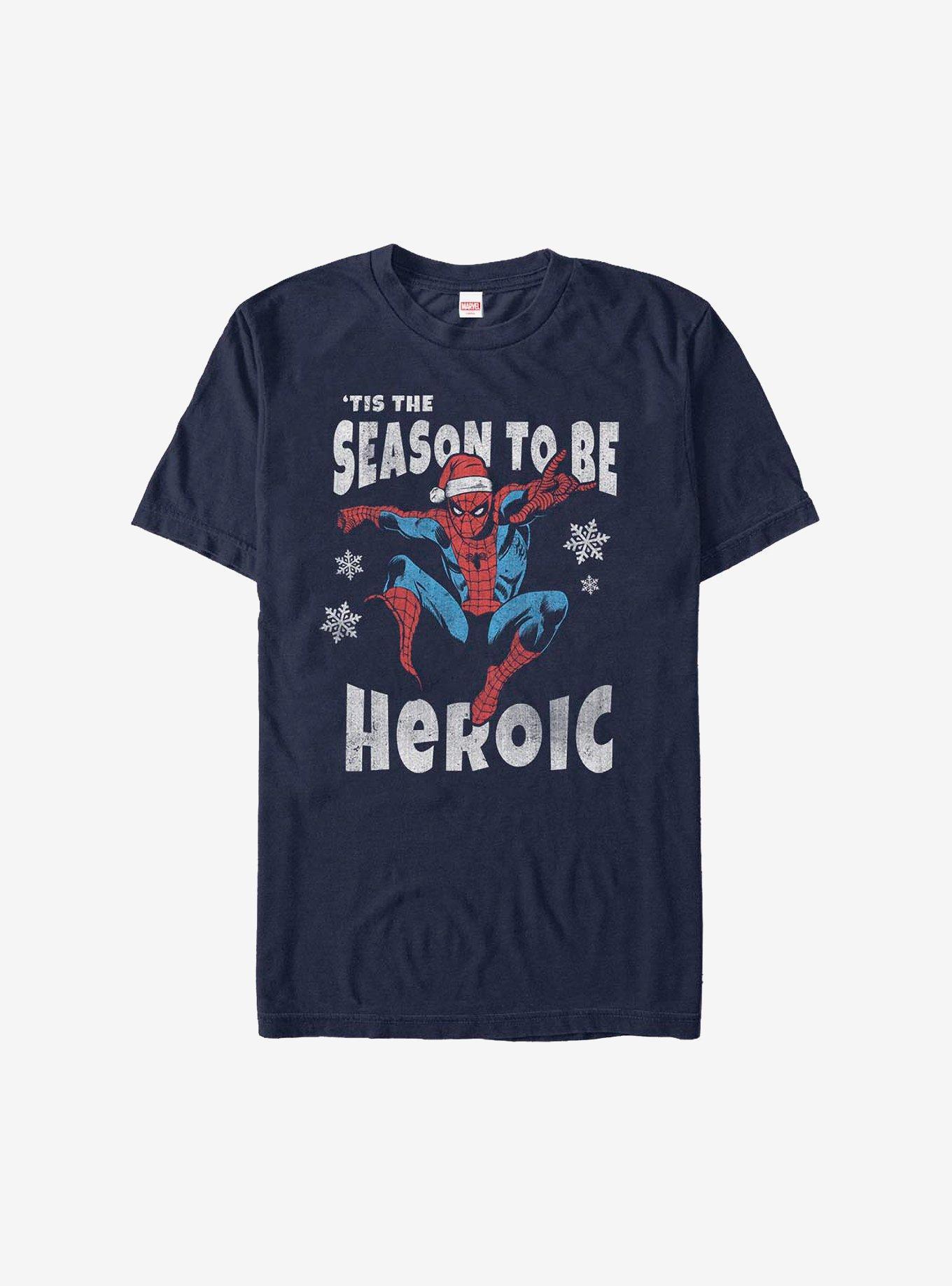 Marvel Spider-Man 'Tis The Season Holiday T-Shirt Product Image