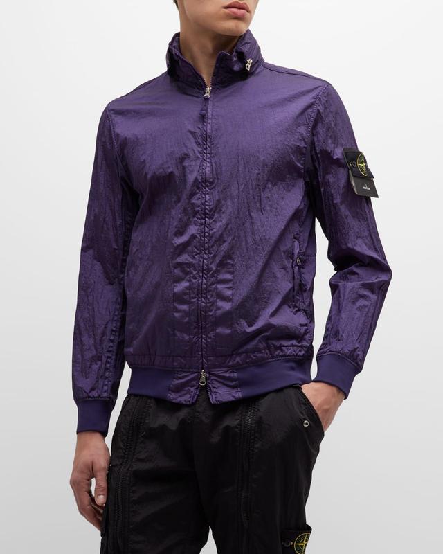 Mens Nylon Metal Blouson Jacket Product Image