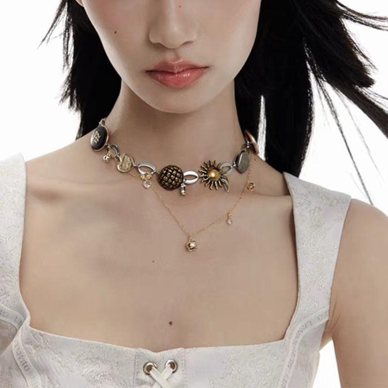 Sun Layered Necklace Product Image