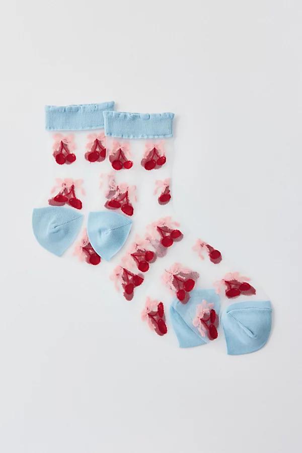 Icon Sheer Mesh Sock Womens at Urban Outfitters Product Image