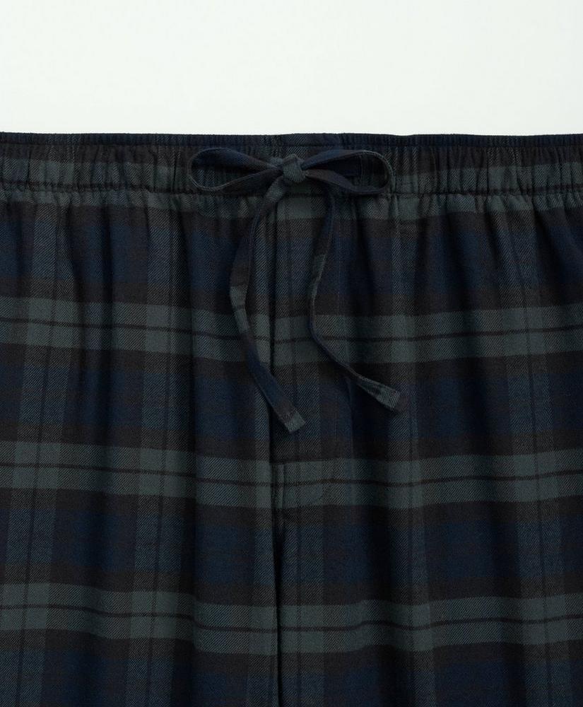 Cotton Flannel Tartan Lounge Pants Product Image