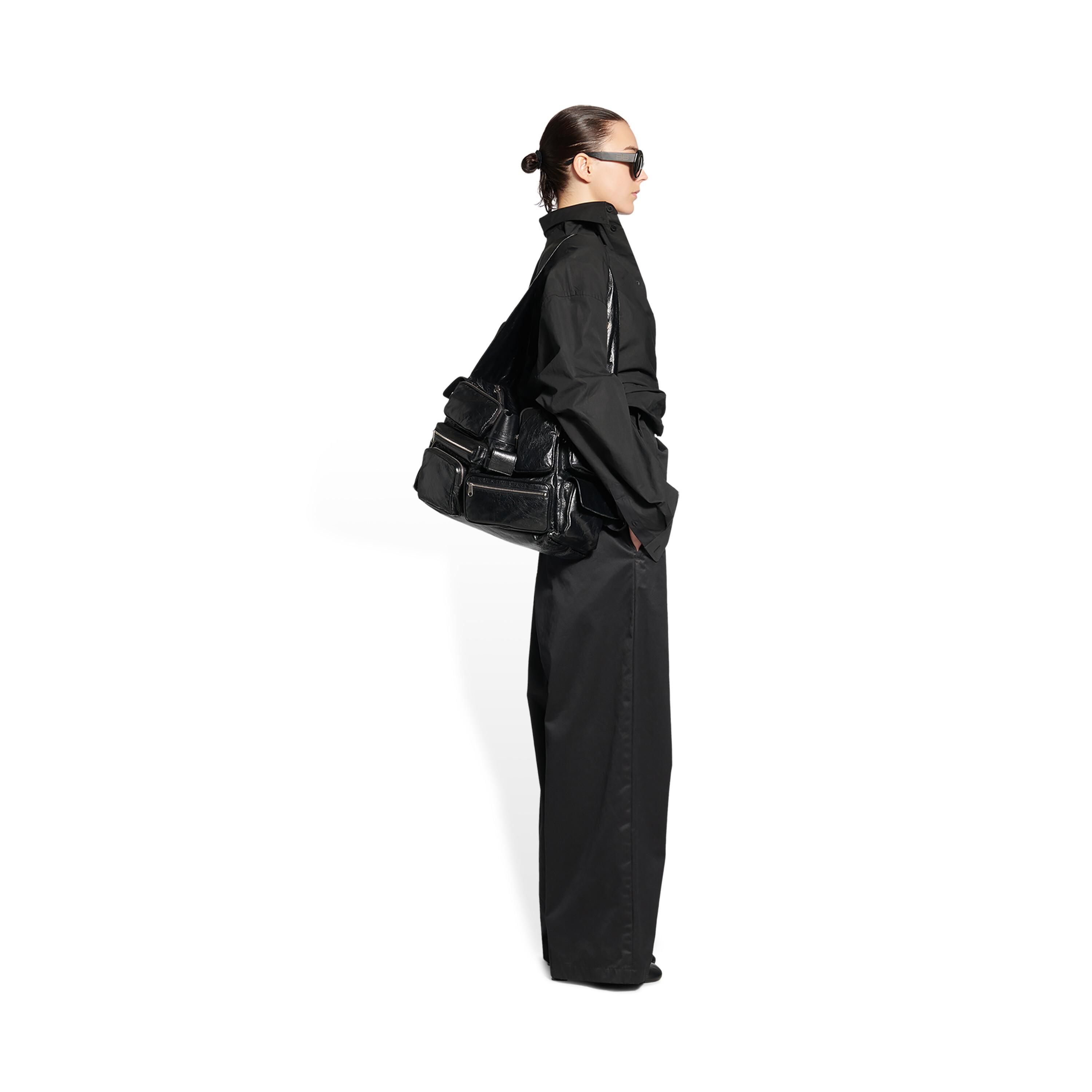 Superbusy Large Sling Bag  in Black Product Image