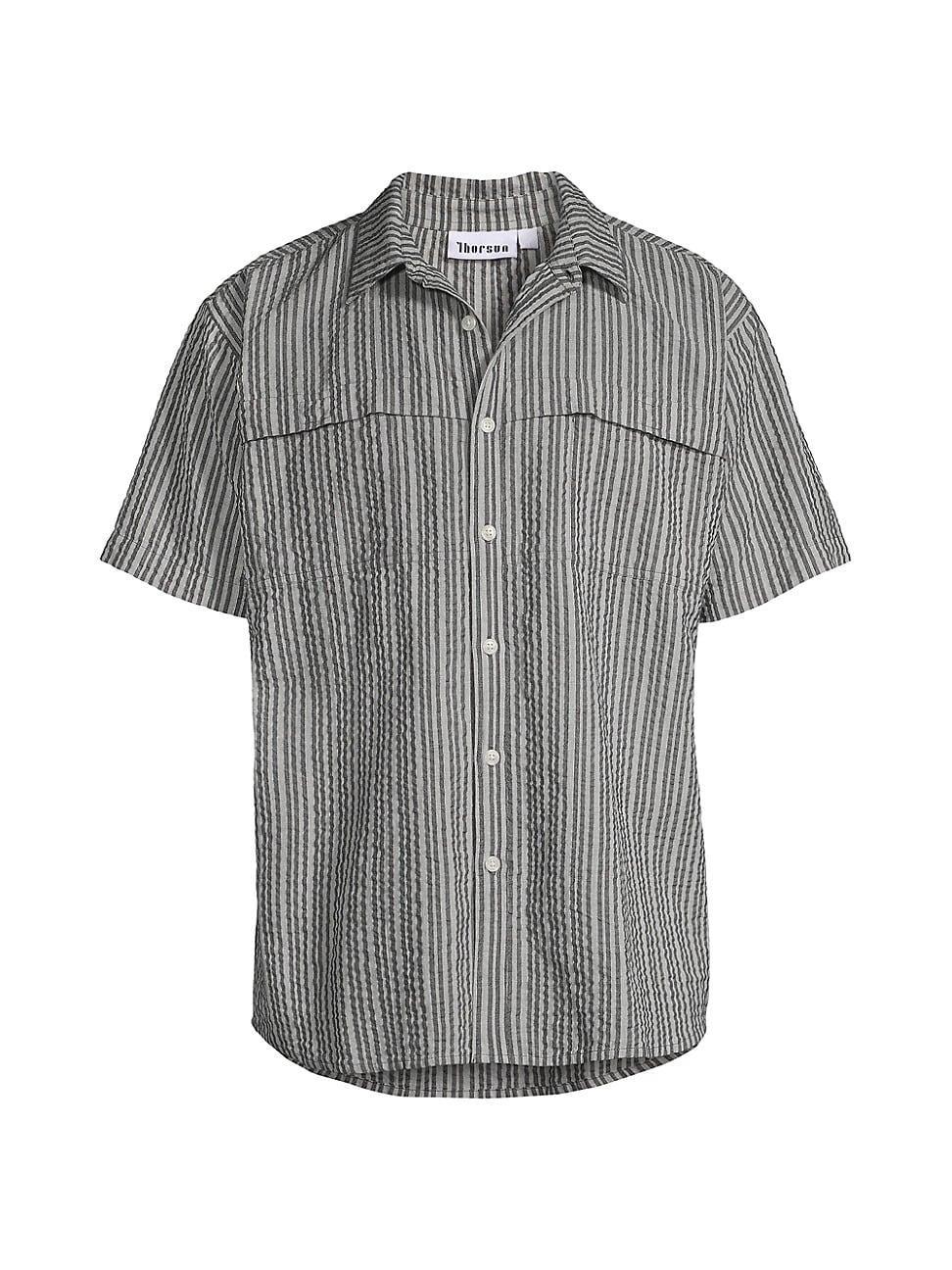 Mens Travel Cotton Shirt Product Image