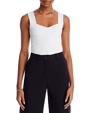 Womens Jordana Sleeveless Cropped Top Product Image