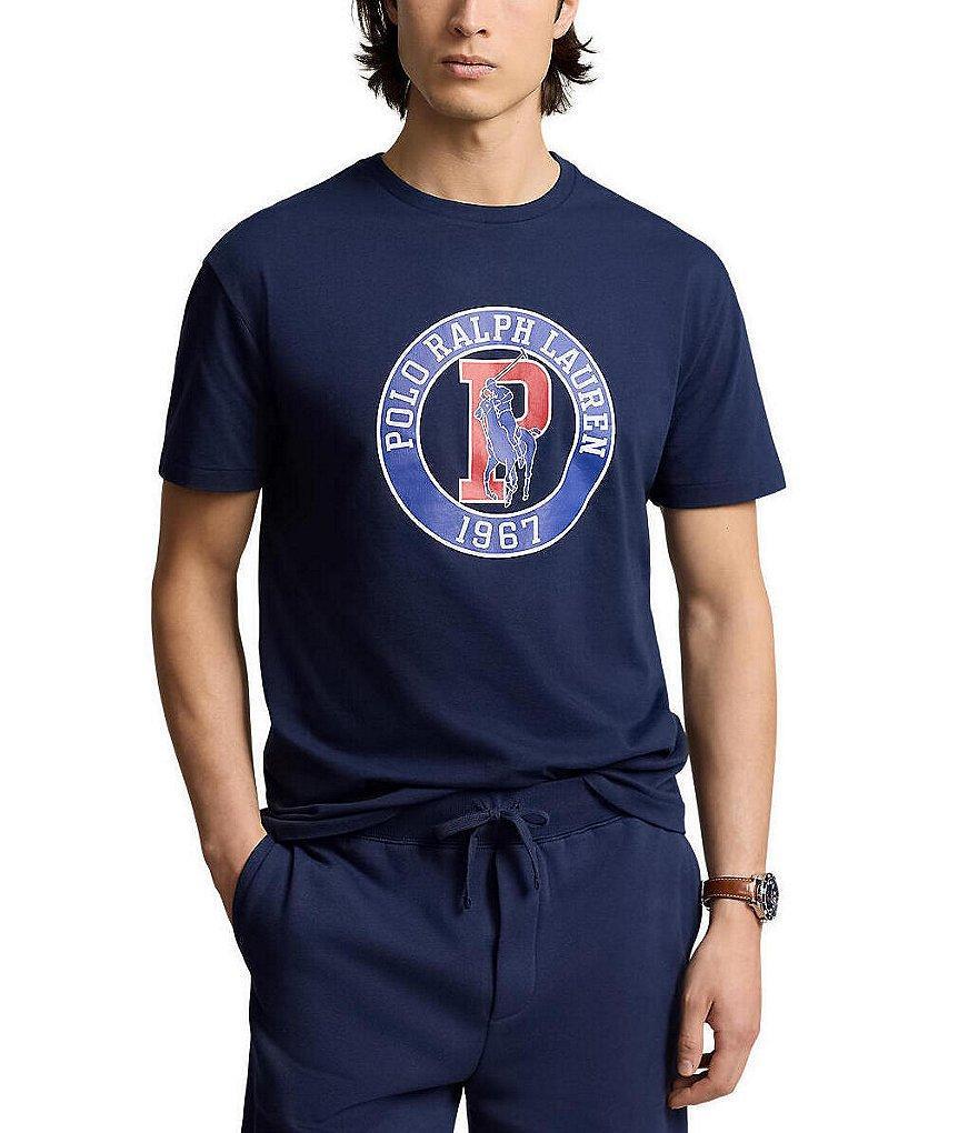 Polo Ralph Lauren Classic Fit Jersey Graphic Short Sleeve T-Shirt Product Image