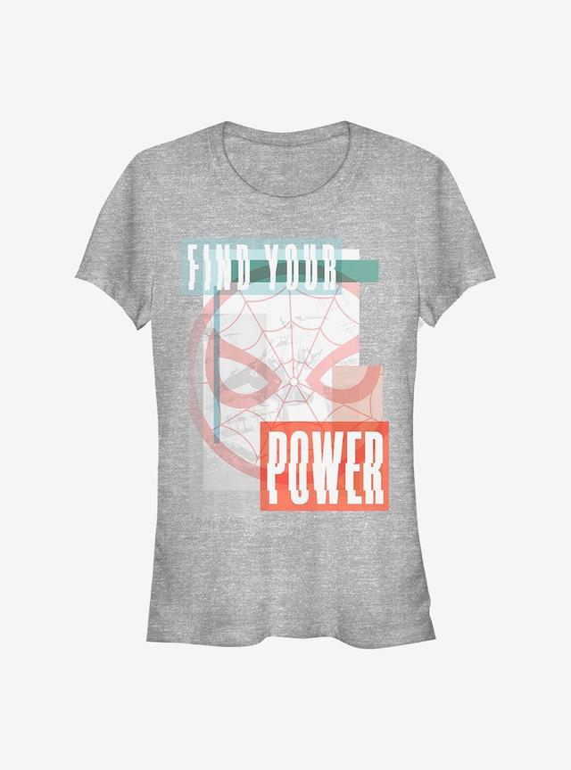 Marvel Spider-Man Spider Power Girls T-Shirt Product Image