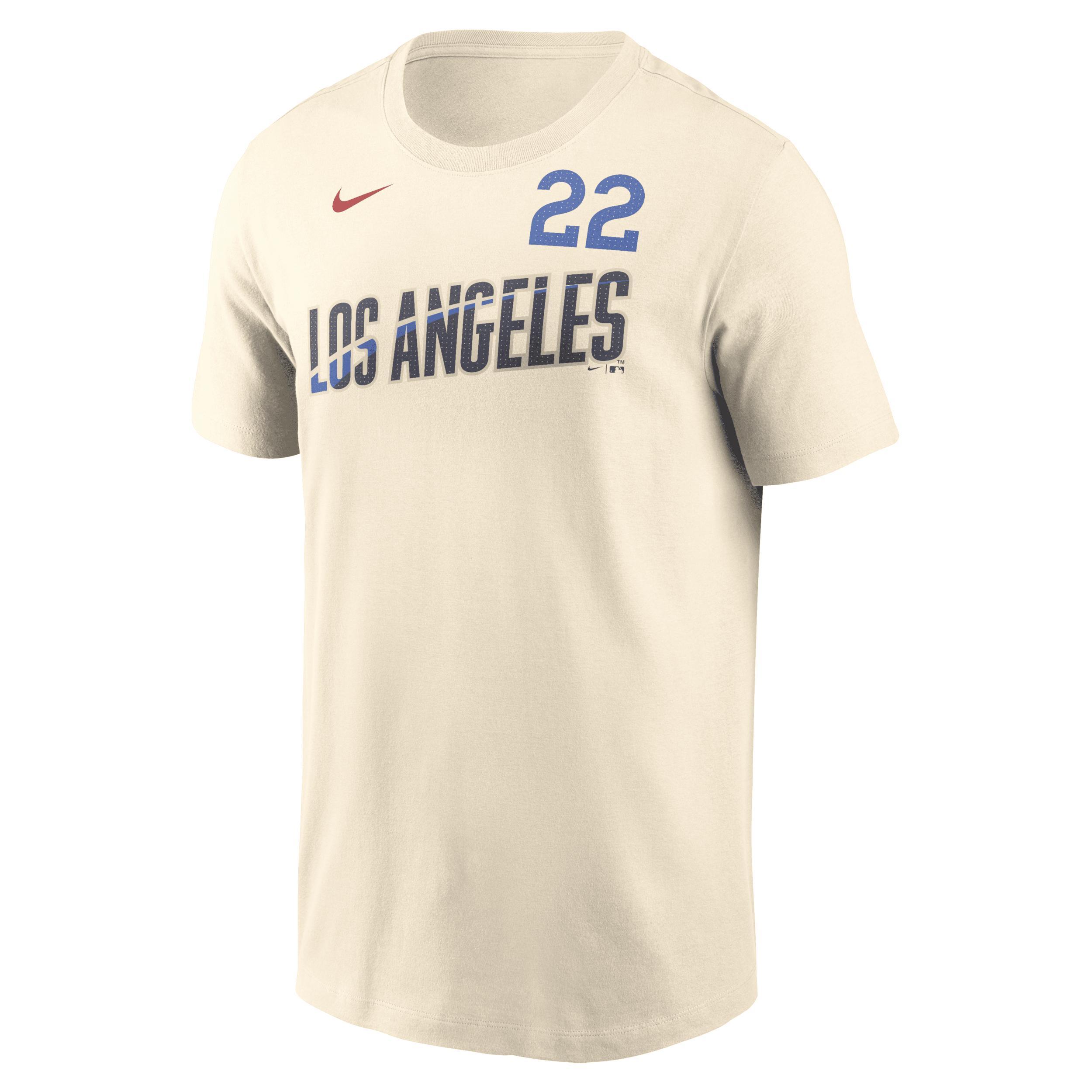 Mookie Betts Los Angeles Dodgers City Connect Fuse Nike Men's MLB T-Shirt Product Image