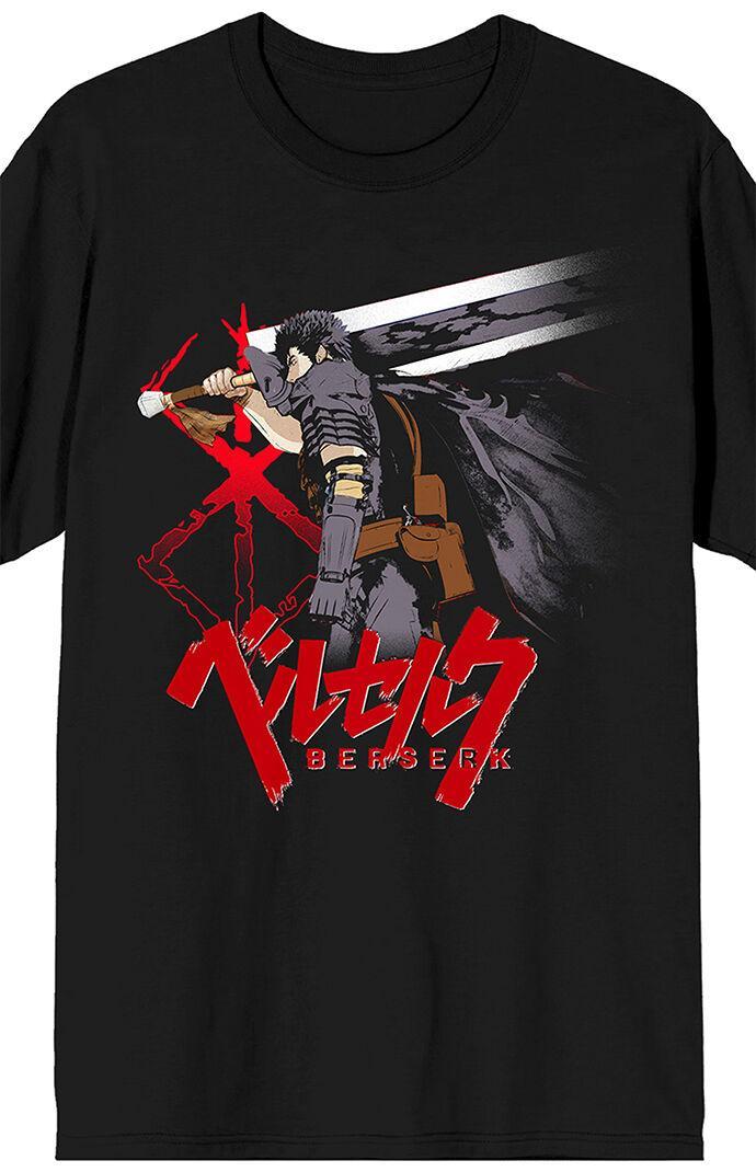 Men's Berserk Guts Anime Character T-Shirt Product Image