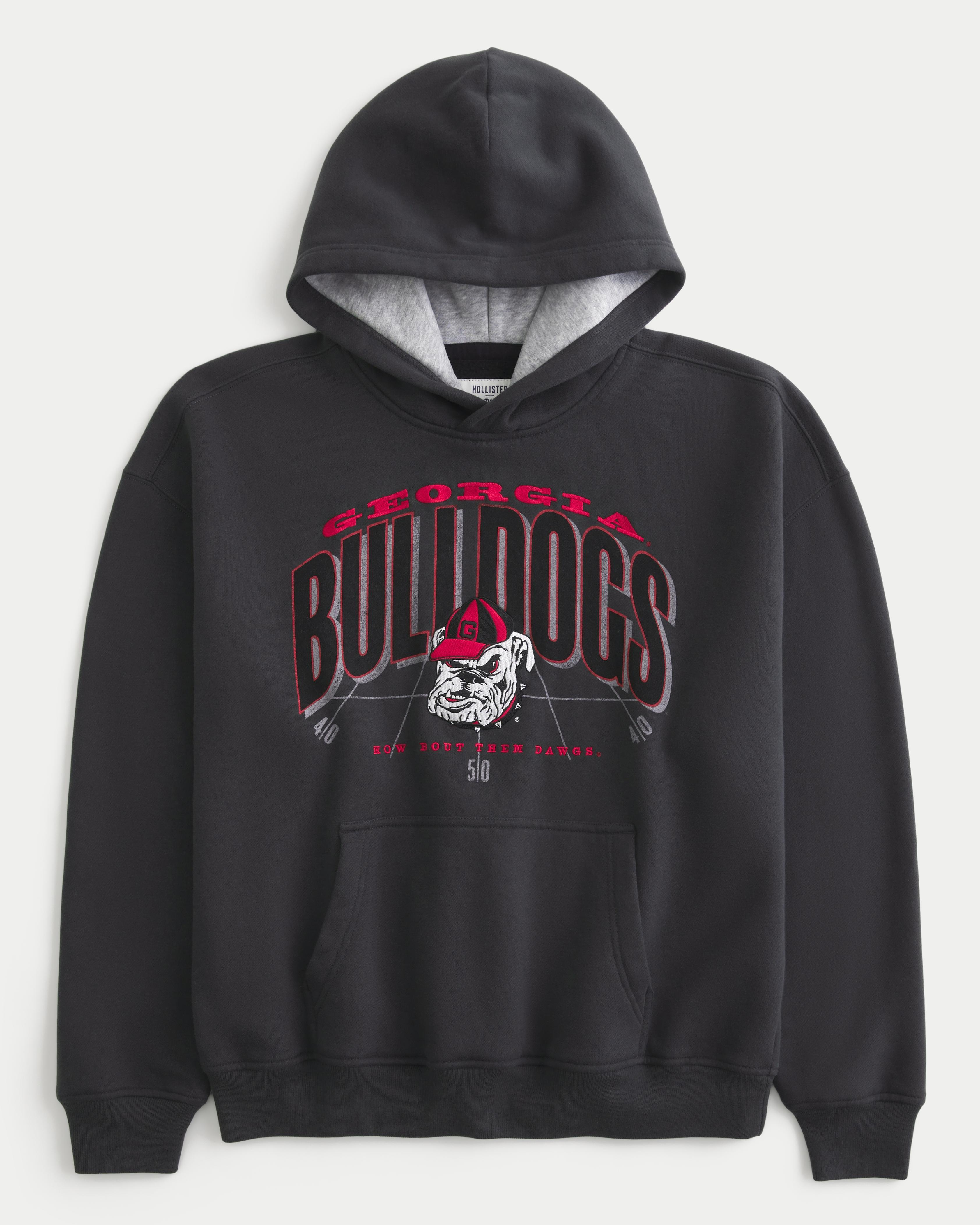 Boxy LSU Tigers Graphic Hoodie Product Image