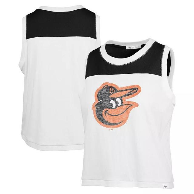 Womens 47 Baltimore Orioles Premier Zoey Waist Length Tank Top Product Image