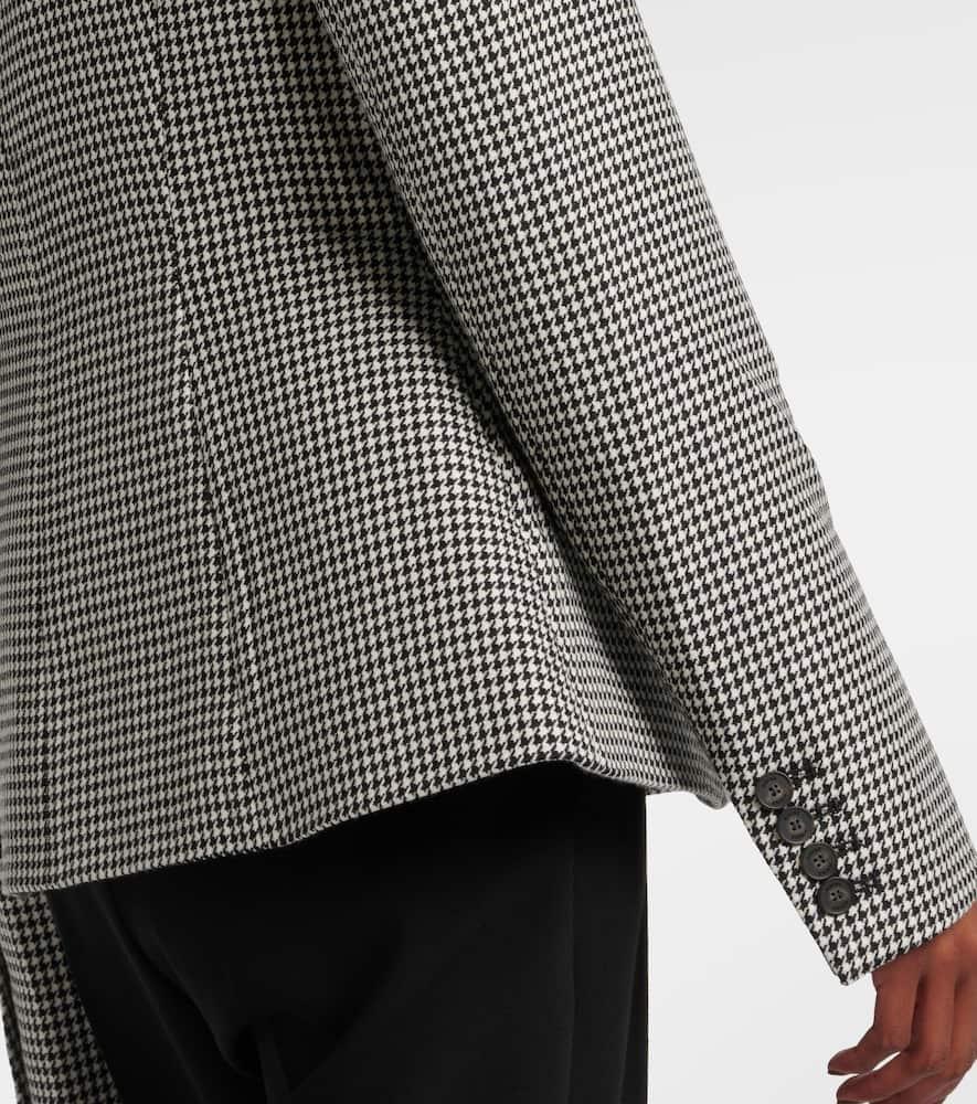 Tailored Blazer In Black/white Product Image