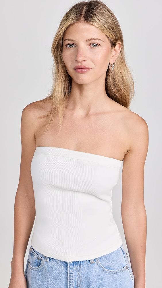 ABRAND Heather Icon Bandeau Top | Shopbop Product Image