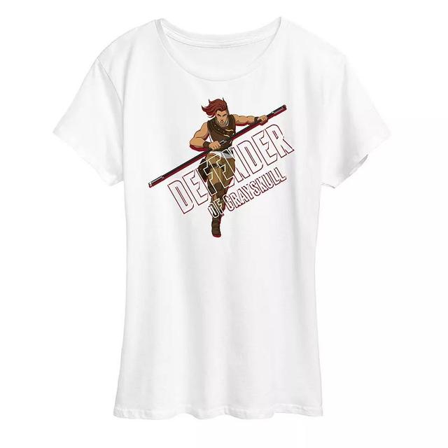 Womens Masters of the Universe Defender Graphic Tee Product Image