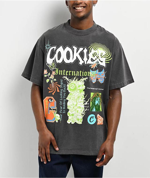 Cookies Highest Of Highs Black Wash T-Shirt Product Image