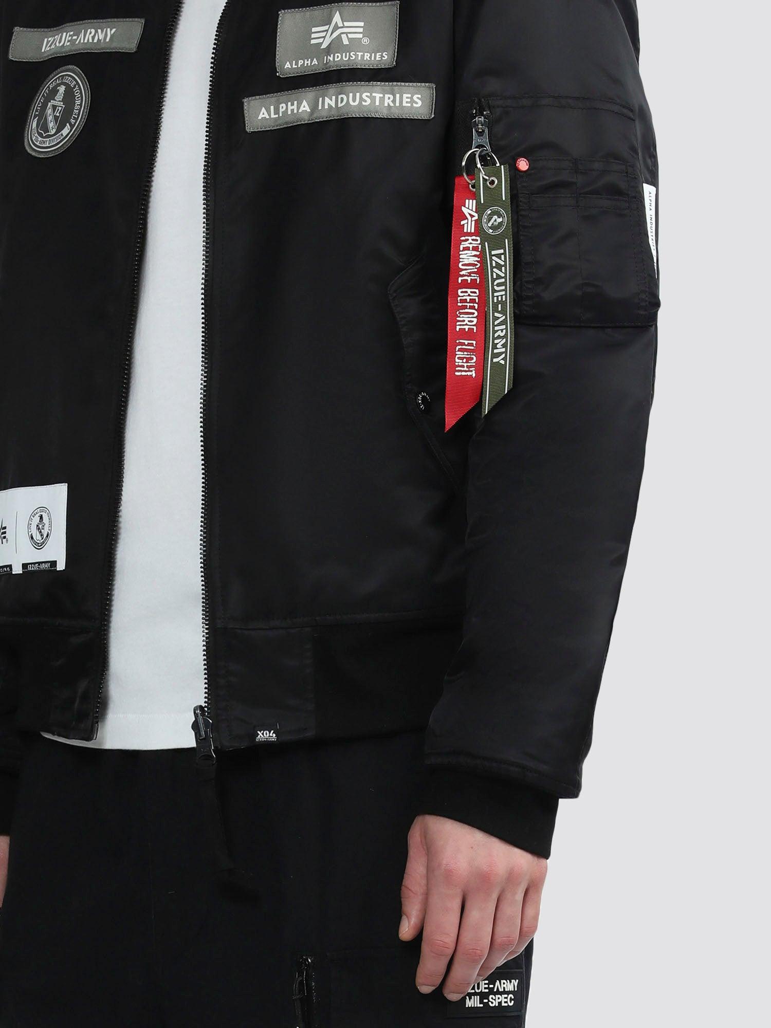 ALPHA X IZZUE MA-1 BOMBER JACKET Product Image