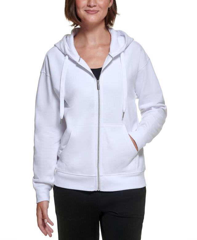 Calvin Klein Performance Womens Long-Sleeve Zip-Front Hoodie Product Image