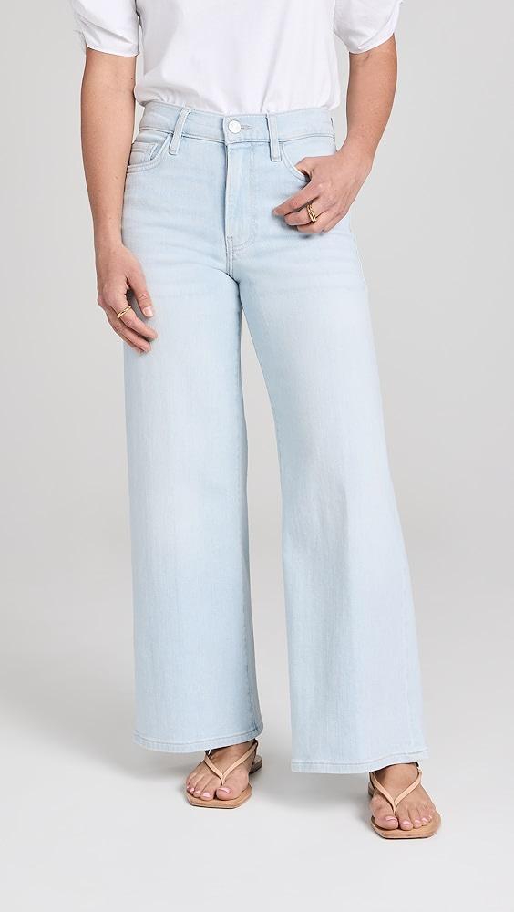 FRAME Petite Le Pixie Slim Palazzo Jeans | Shopbop product image