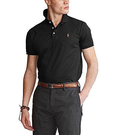 Men's Custom Slim Fit Soft Cotton Polo Shirt In Pastel Purple Heather Product Image