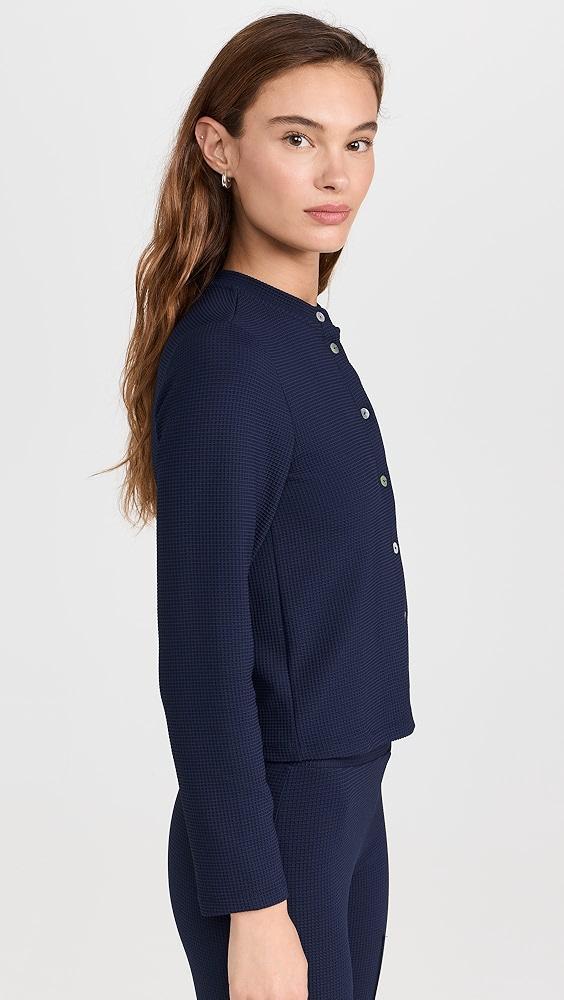 DONNI. The Box Weave Stretch Cardigan | Shopbop Product Image