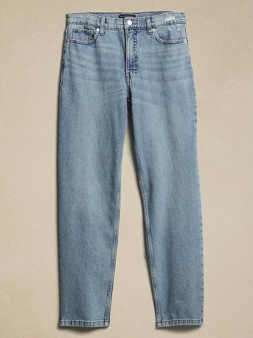 High-Rise Straight Jean Product Image