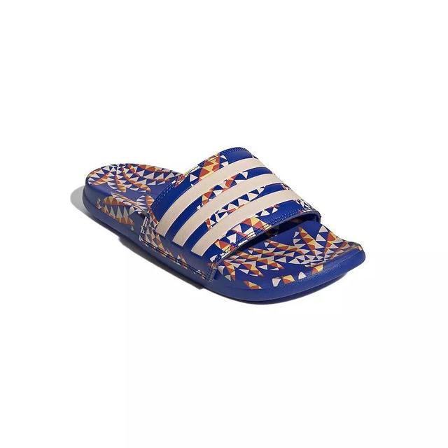 adidas Adilette Womens Comfort Slides Turq/Blue Product Image