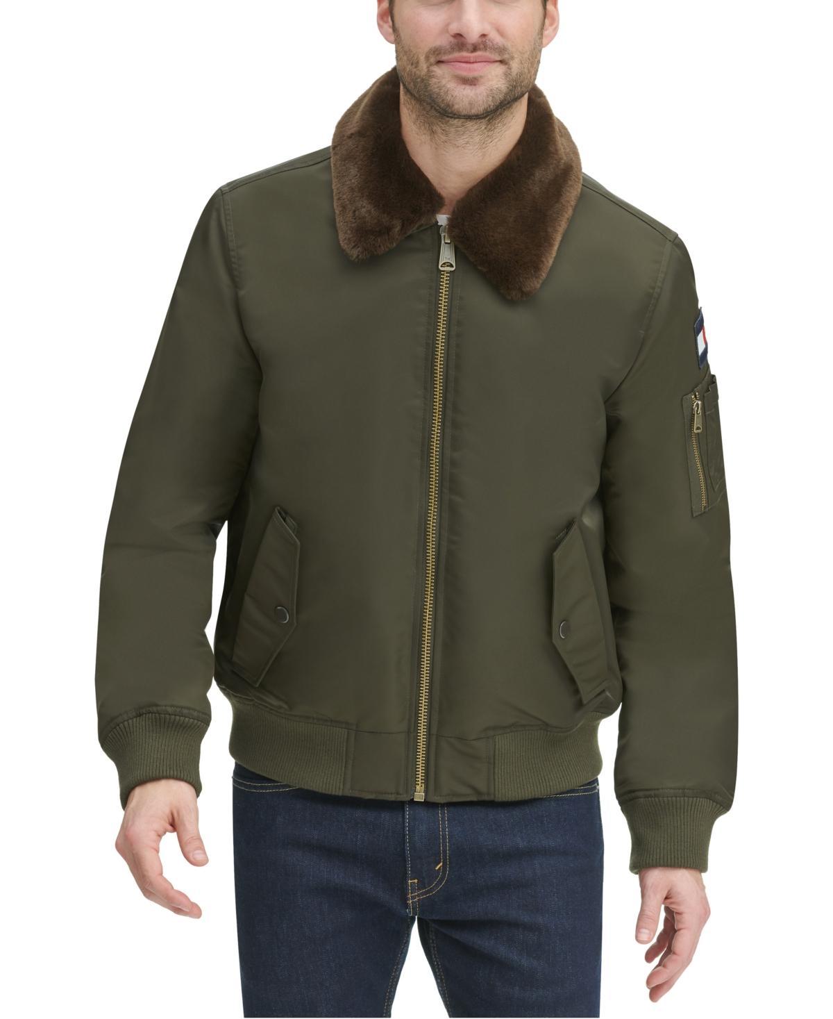 Tommy Hilfiger Mens Military Bomber Jacket Product Image