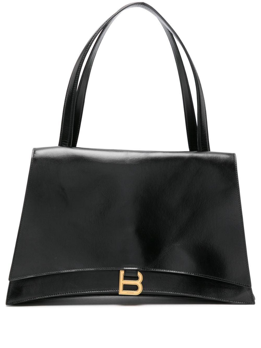 BALENCIAGA Crush On You Medium Shoulder Bag In Black Product Image