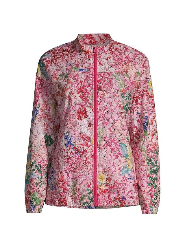 Womens Frame Eyelet Performance Jacket Product Image