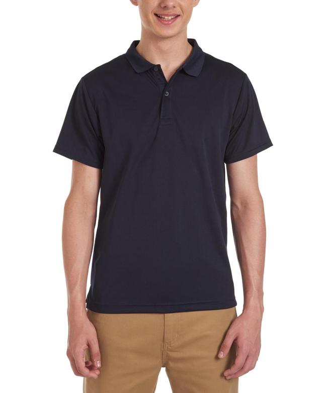 Nautica Young Men Uniform Short Sleeve Performance Stretch Polo Product Image