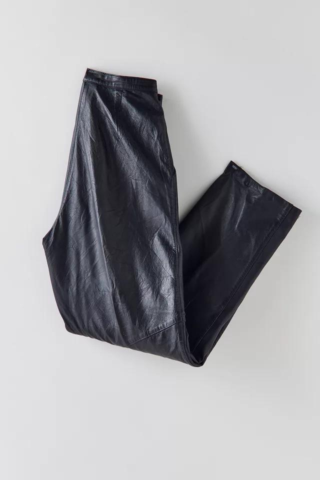 Vintage Tapered Leather Pant Product Image