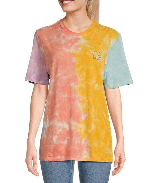 Ivory Ella Heritage Tie-Dye Graphic T-Shirt Product Image