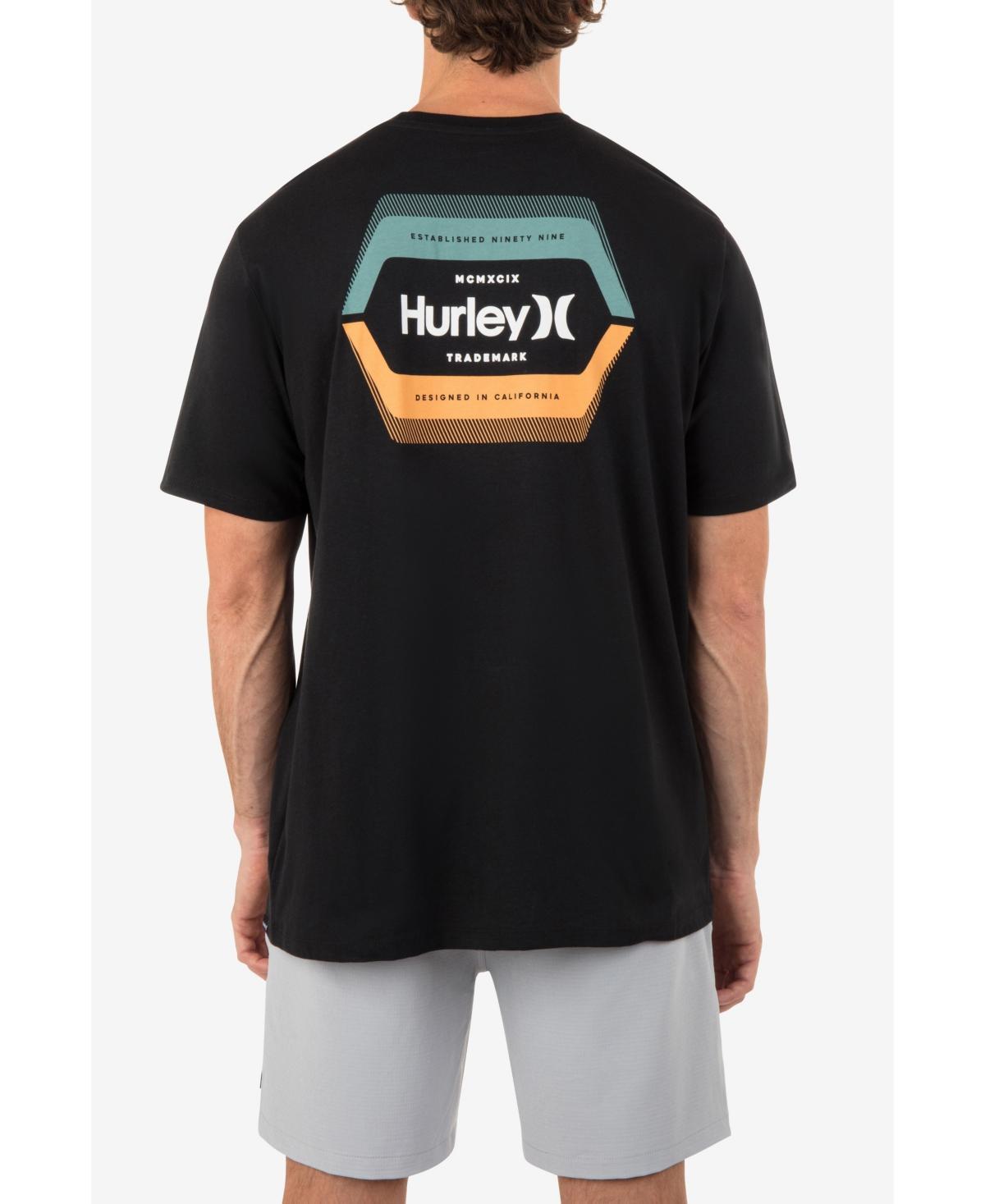 Hurley Mens Everyday Split Short Sleeve T-shirt Product Image