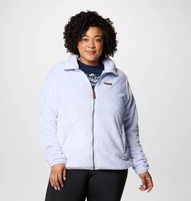 Columbia Women's Fire Side II Sherpa Full Zip Fleece - Plus Size- Product Image