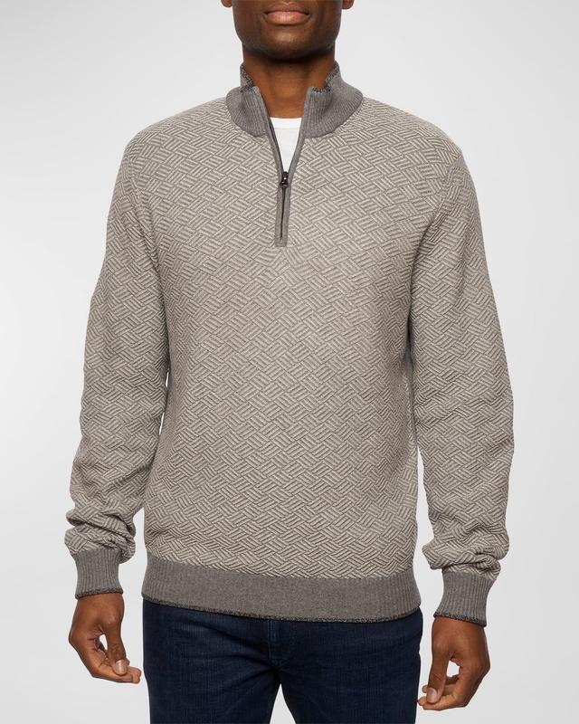 Mens Draco Quarter-Zip Sweater Product Image