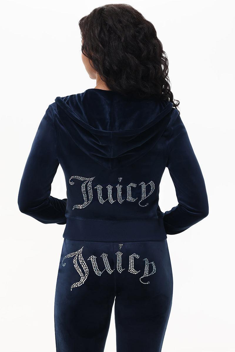 Technicolor Big Bling Velour Hoodie Product Image