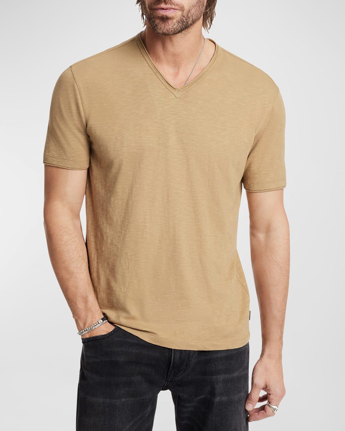 John Varvatos Miles Short Sleeve V Neck Tee Product Image