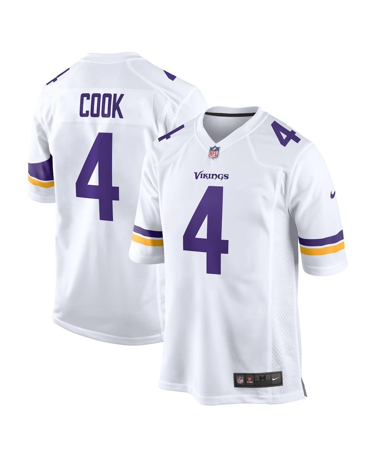 Mens Nike Dalvin Cook White Minnesota Vikings Game Jersey - White Product Image