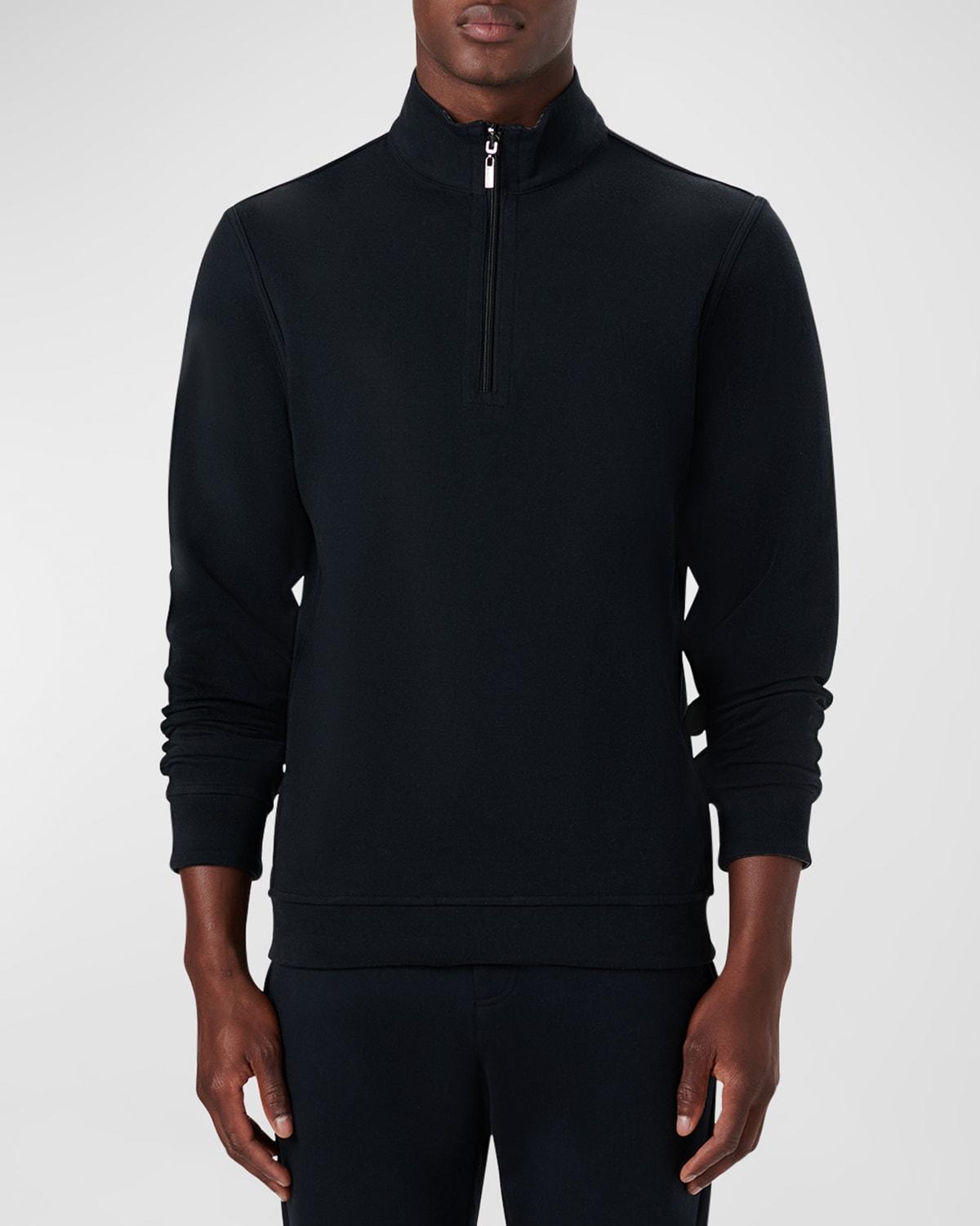 Mens Reversible Quarter-Zip Sweater Product Image