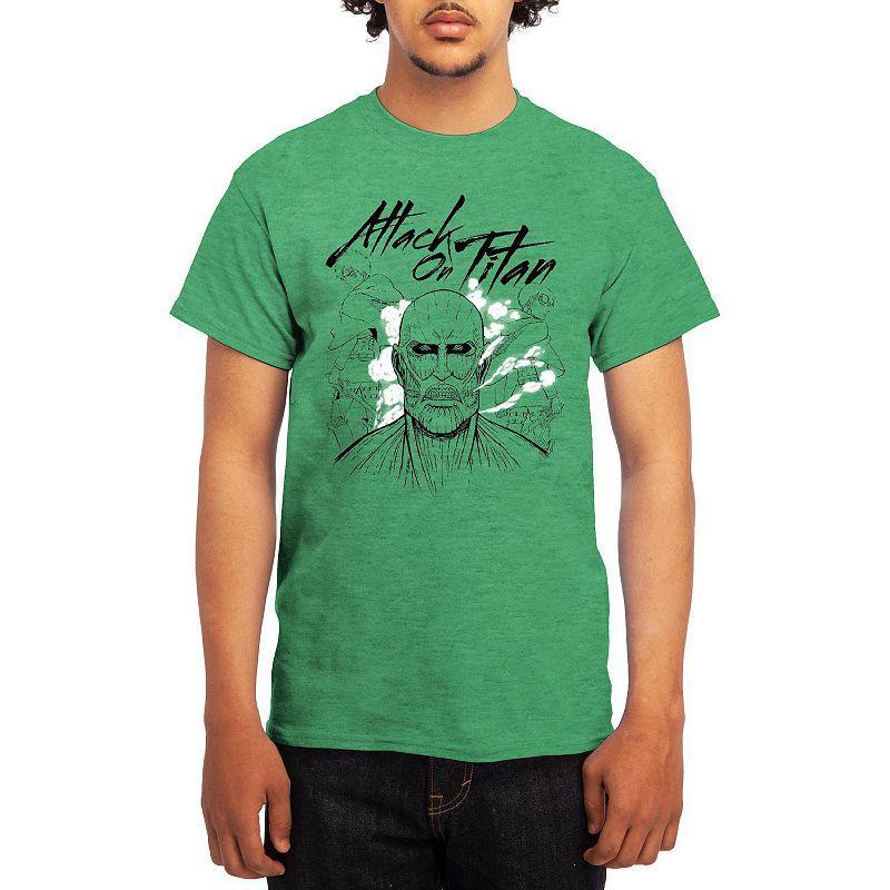 Mens Attack on Titan Tee, Boys Grey Kelly Product Image