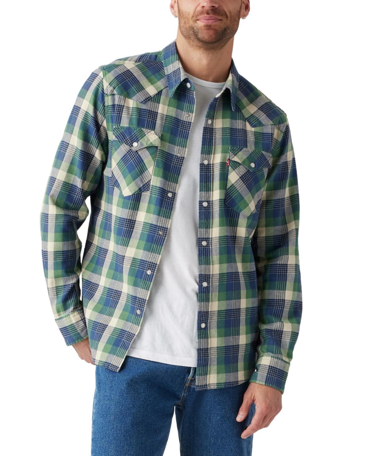 Levi's(r) Mens Classic Western Standard (Angler Otter Overdye) Men's Clothing Product Image