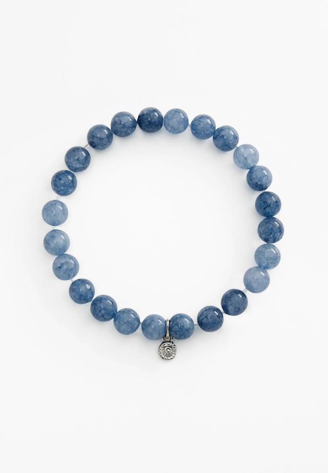 Navy Beaded Bracelet Product Image