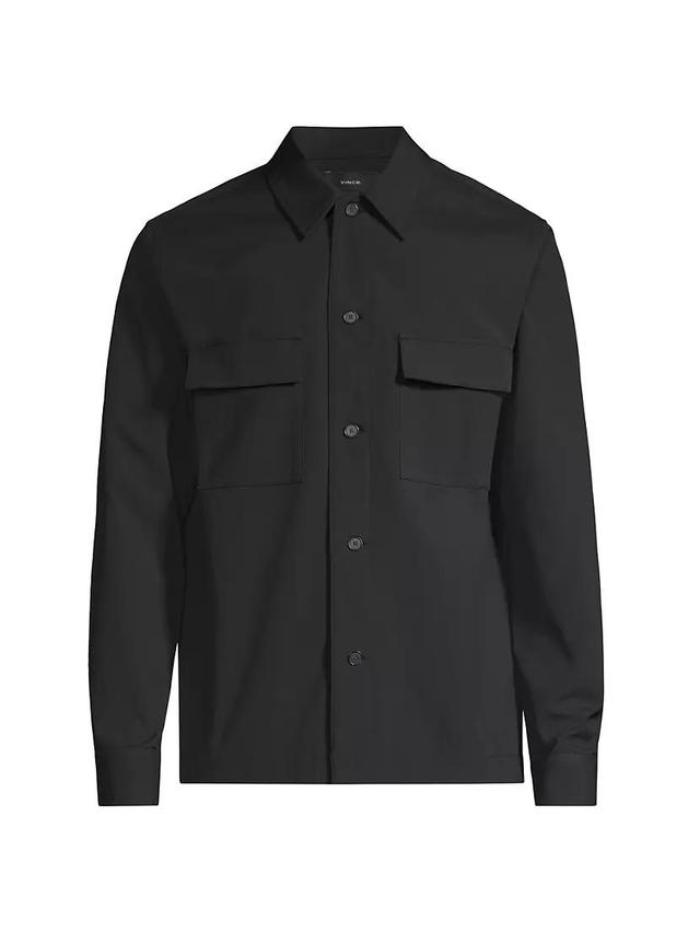 Mens Tech Dobby Shirt Jacket Product Image