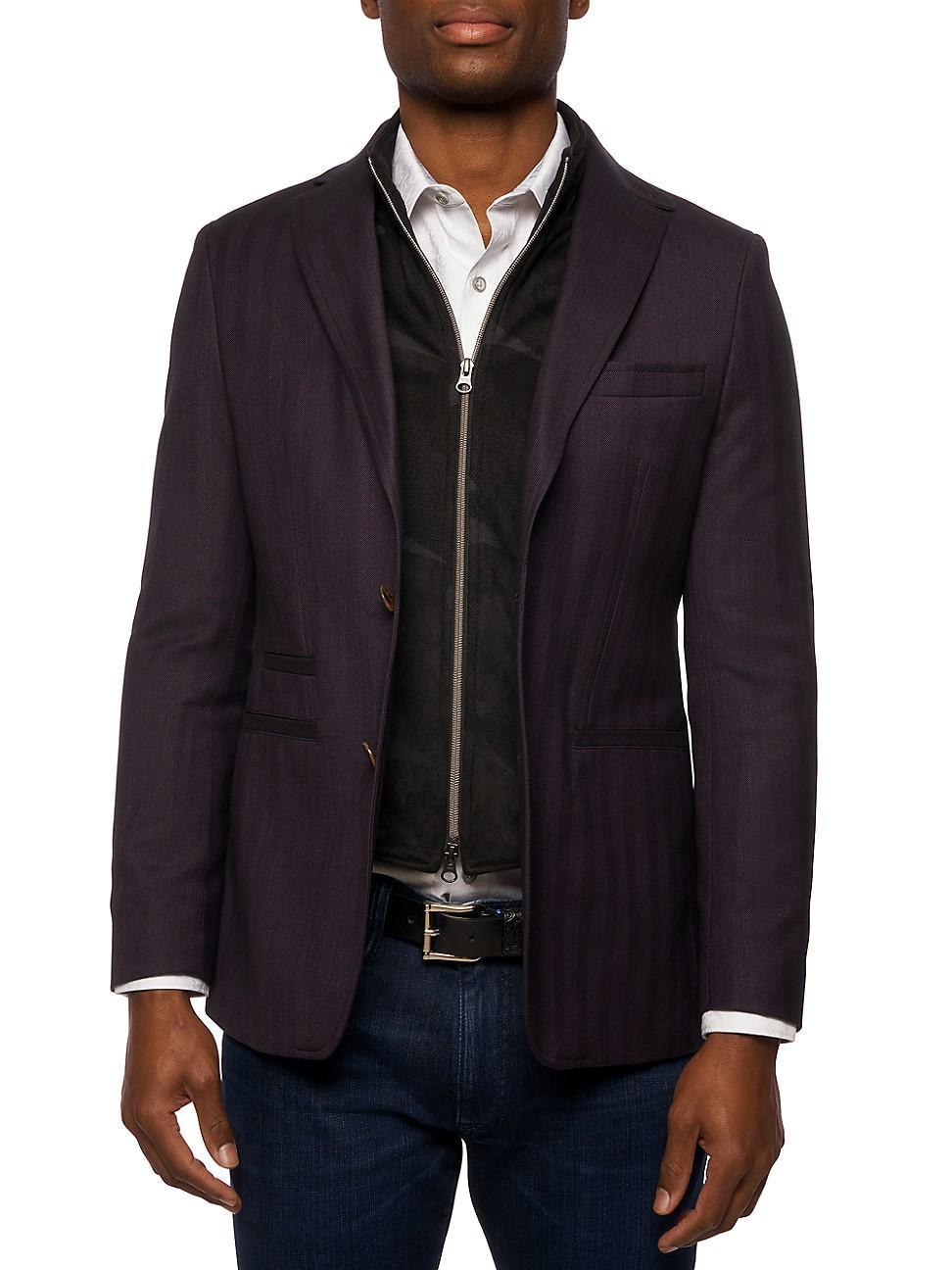 Robert Graham Uptown VIII Wool Blend Sport Coat Product Image