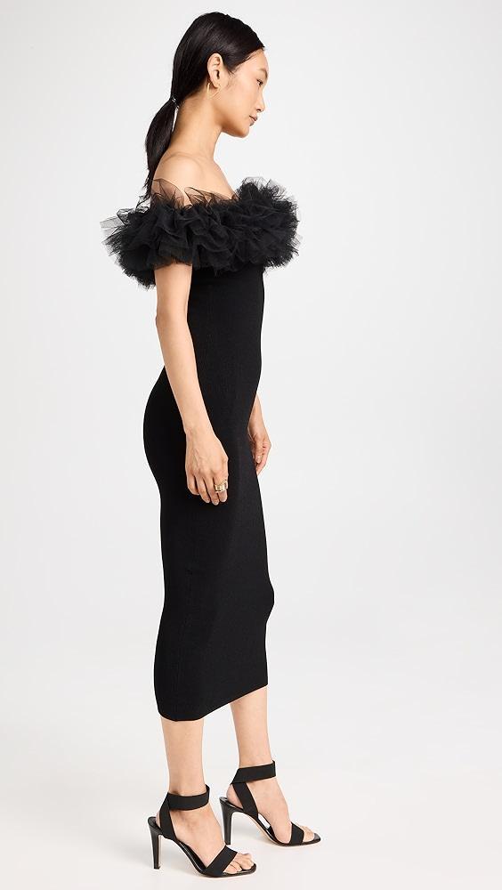 Autumn Cashmere Tulle Off The Shoulder Dress | Shopbop Product Image