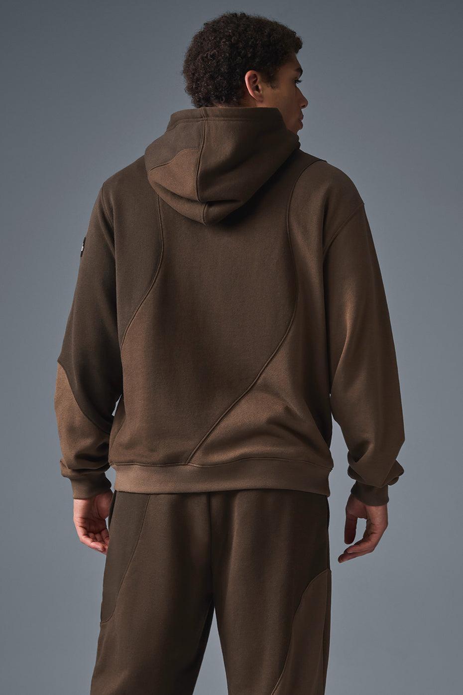 Make Waves Hoodie - Espresso Tonal Male Product Image