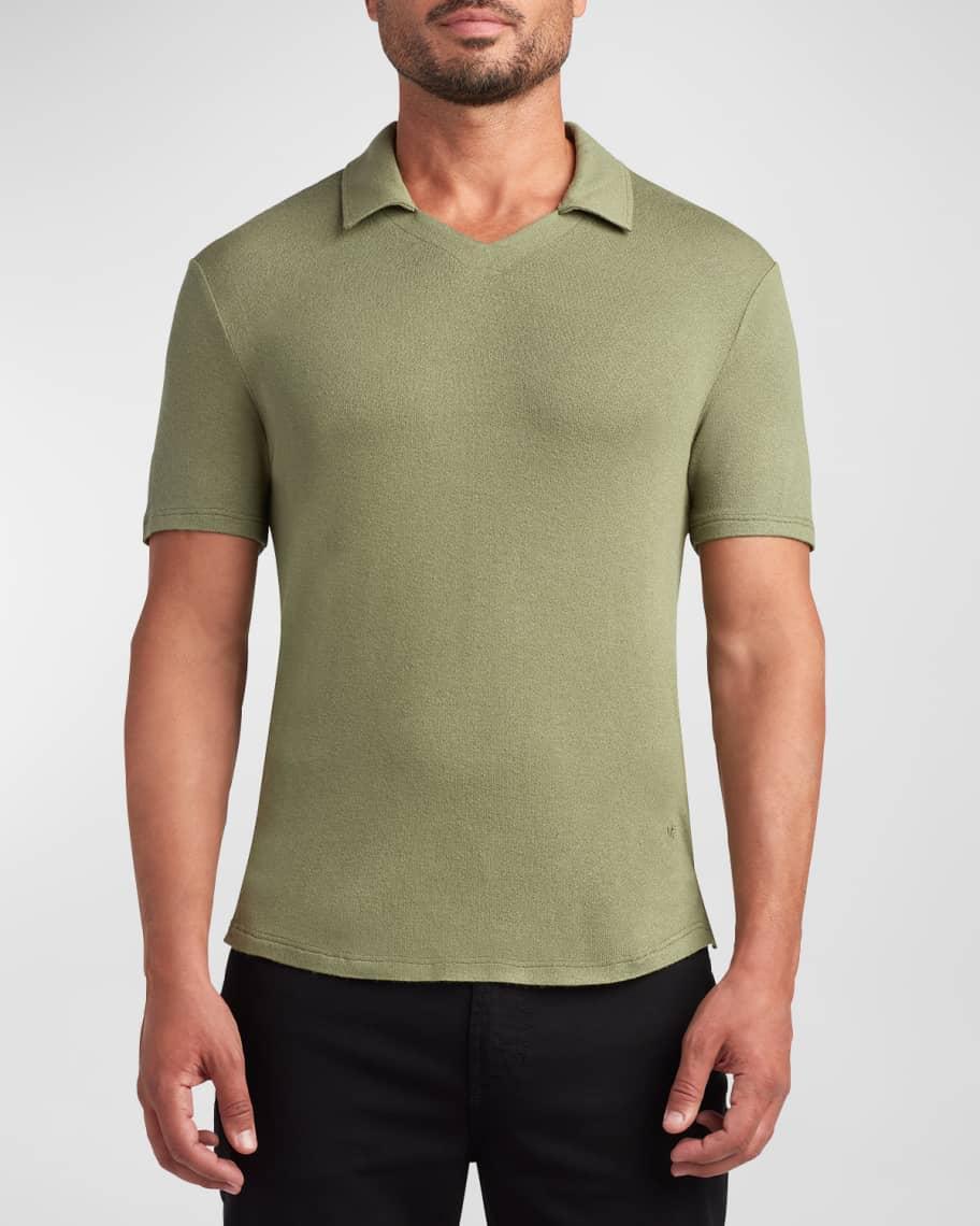 Men's Bond V-Neck Polo Shirt Product Image