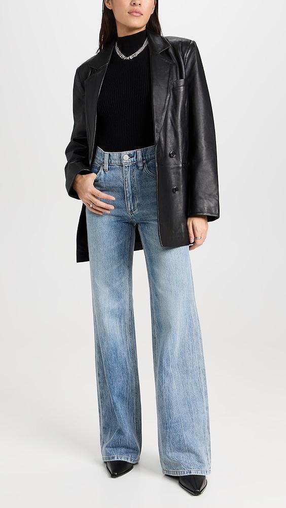 alice + olivia Weezy Full Length Jeans | Shopbop Product Image