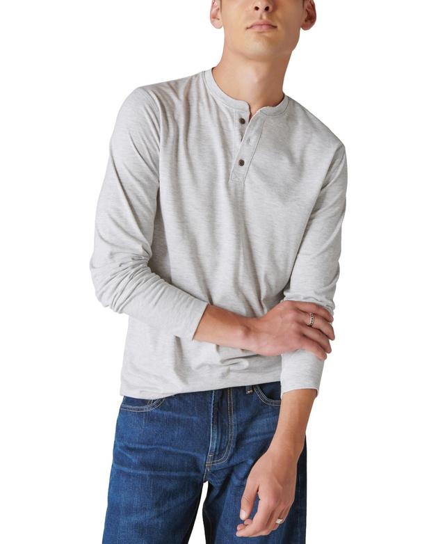 Lucky Brand Long Sleeve Henley Shirt Product Image